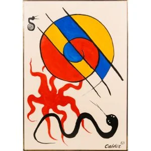 Alexander Calder (1898–1976), Sea Creatures, 1969. Sold $78,000